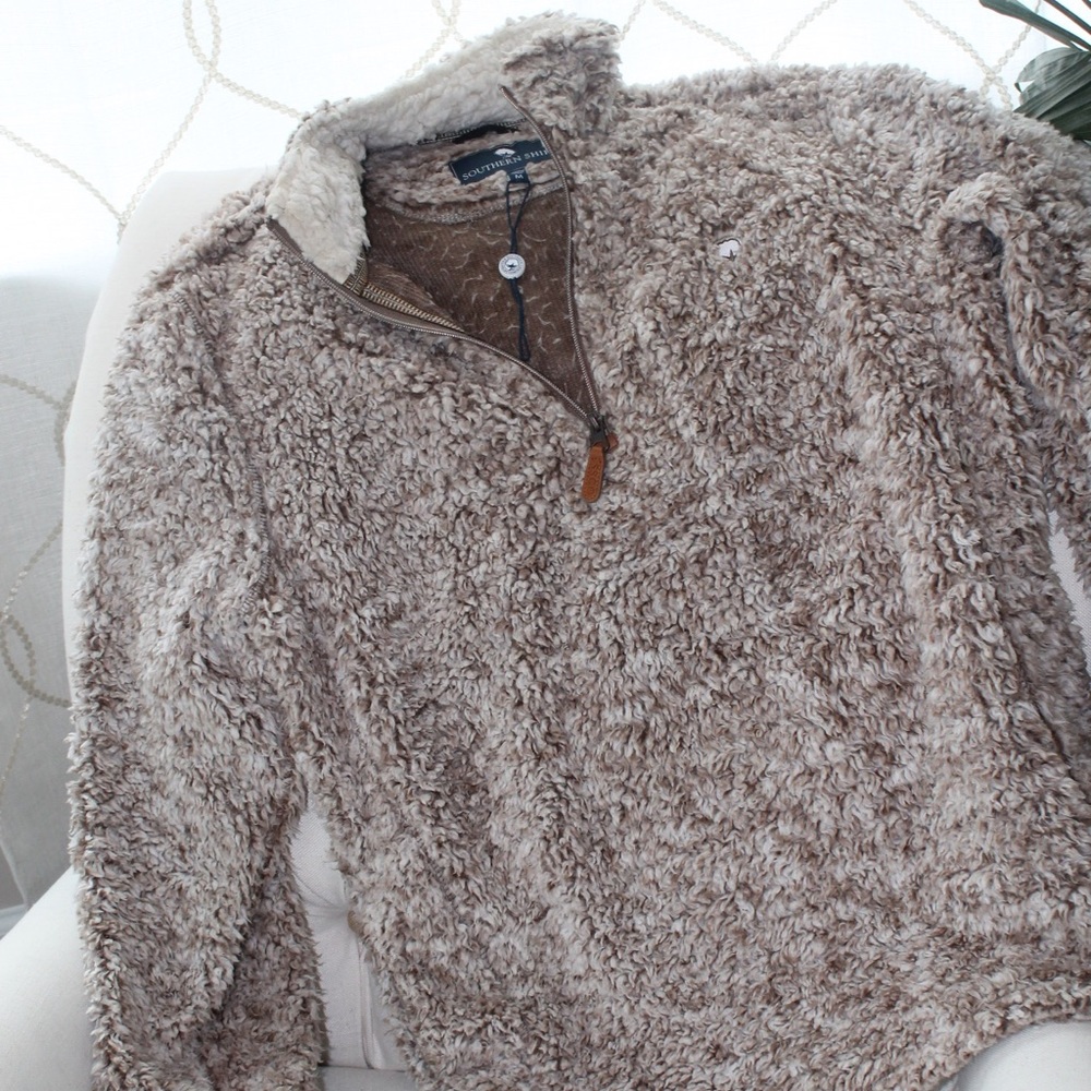 Southern Shirt Sherpa Pullover